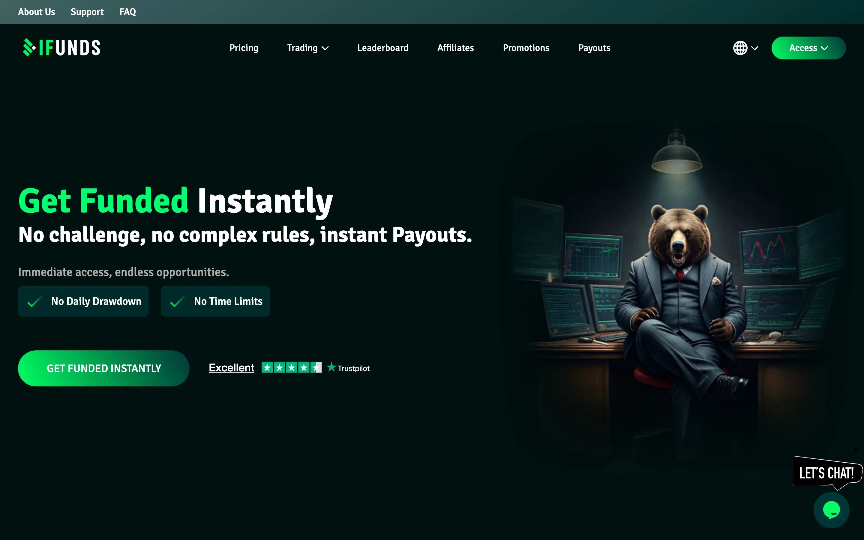 Website von Ifunds