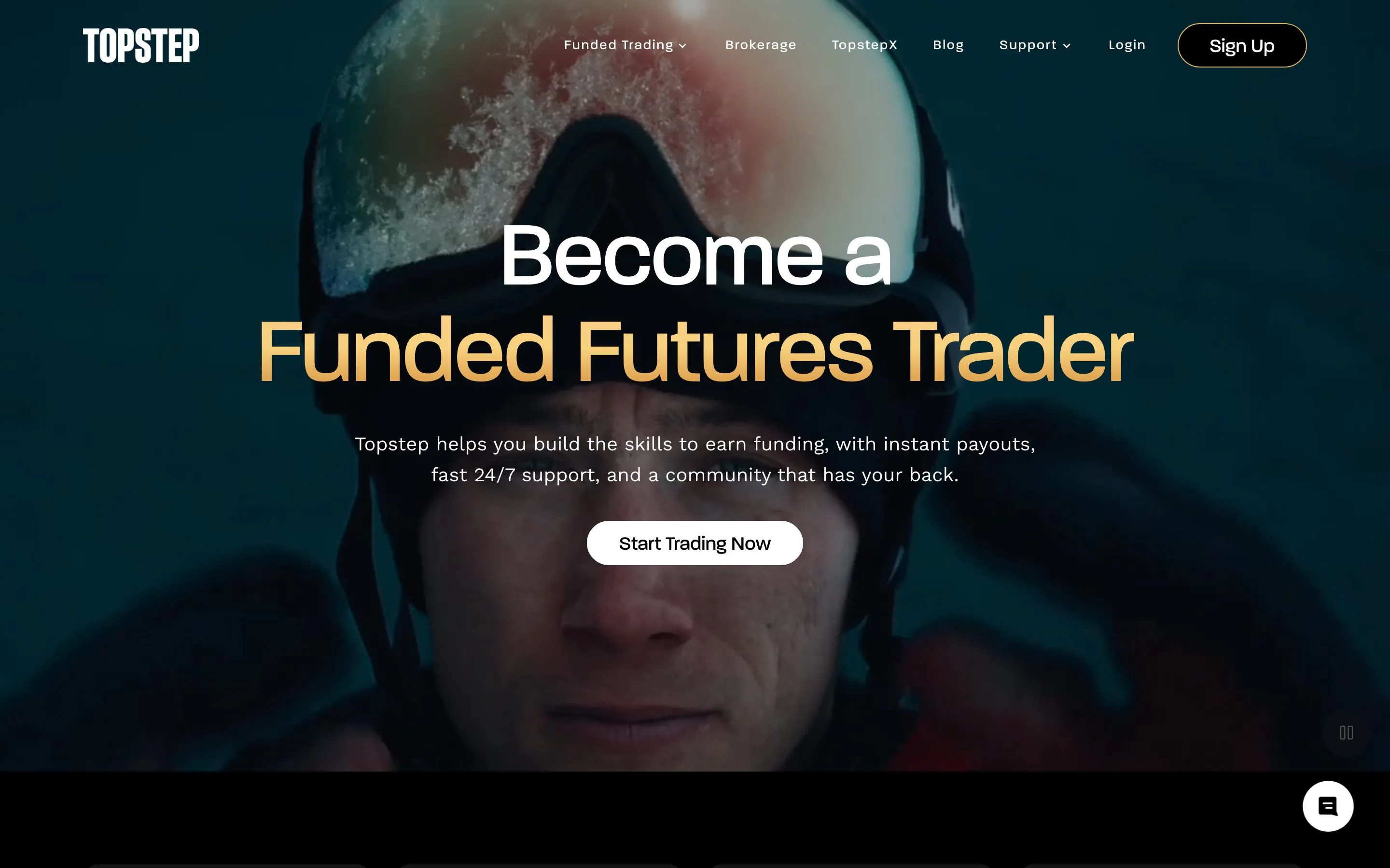Website von Topstep