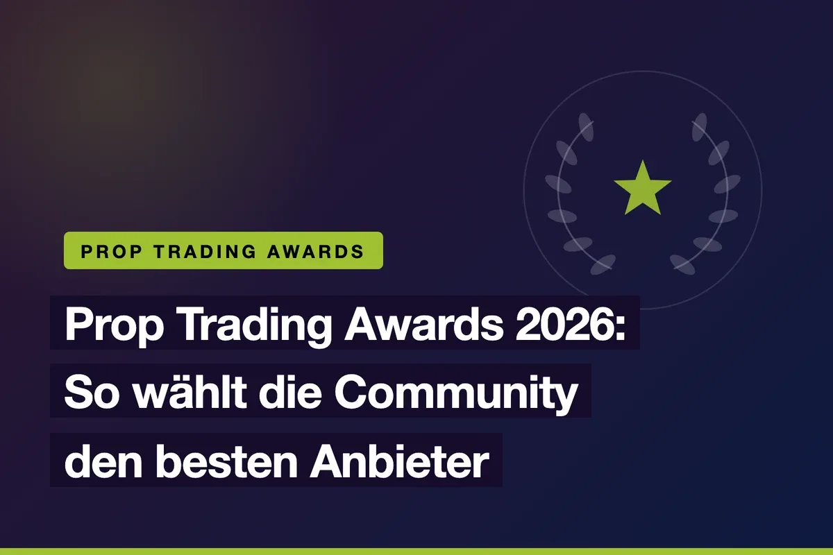 Prop Trading Awards 2026: So wählt die Community den besten Anbieter
