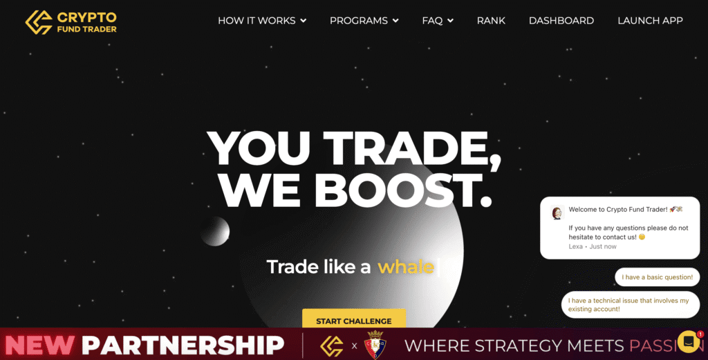 Crypto Fund Trader Prop Trading