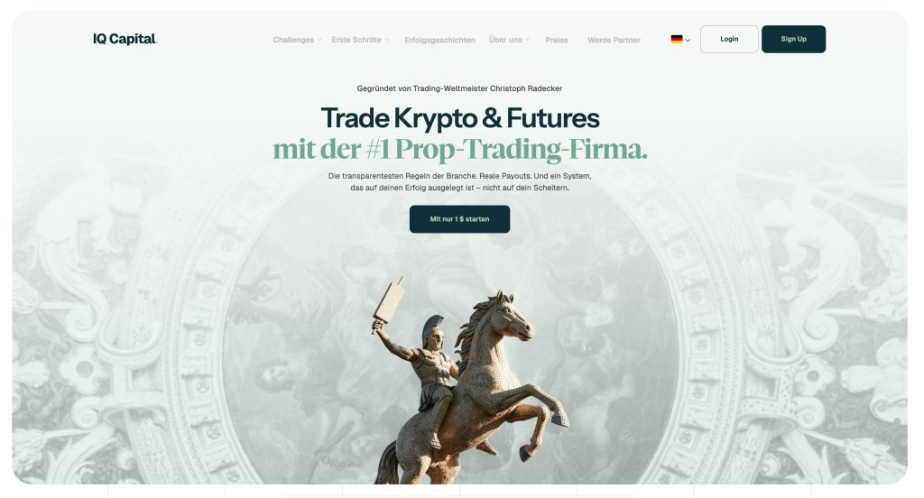 IQ Capital Prop Trading Firma