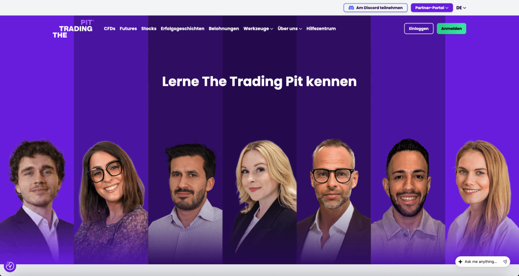 the trading pit team